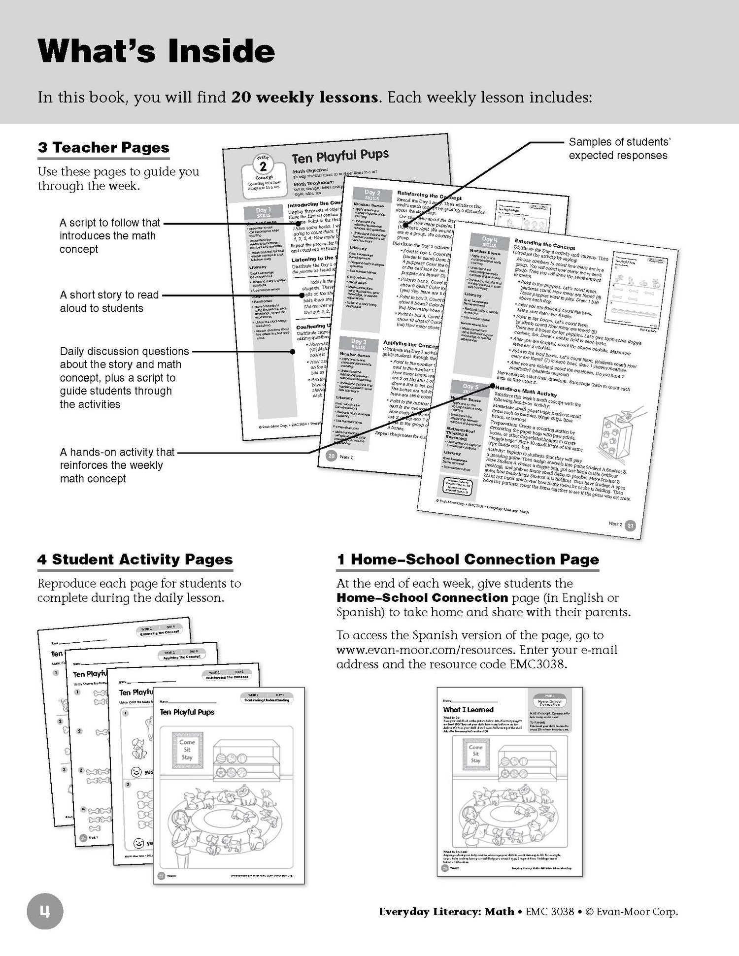Everyday Literacy: Math – Kindergarten