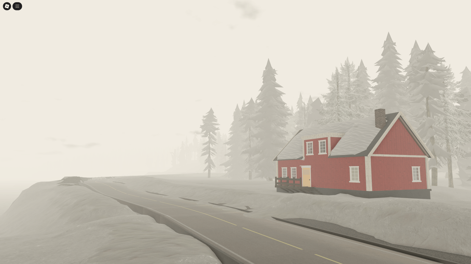 Massive Norwegian winter map in Roblox