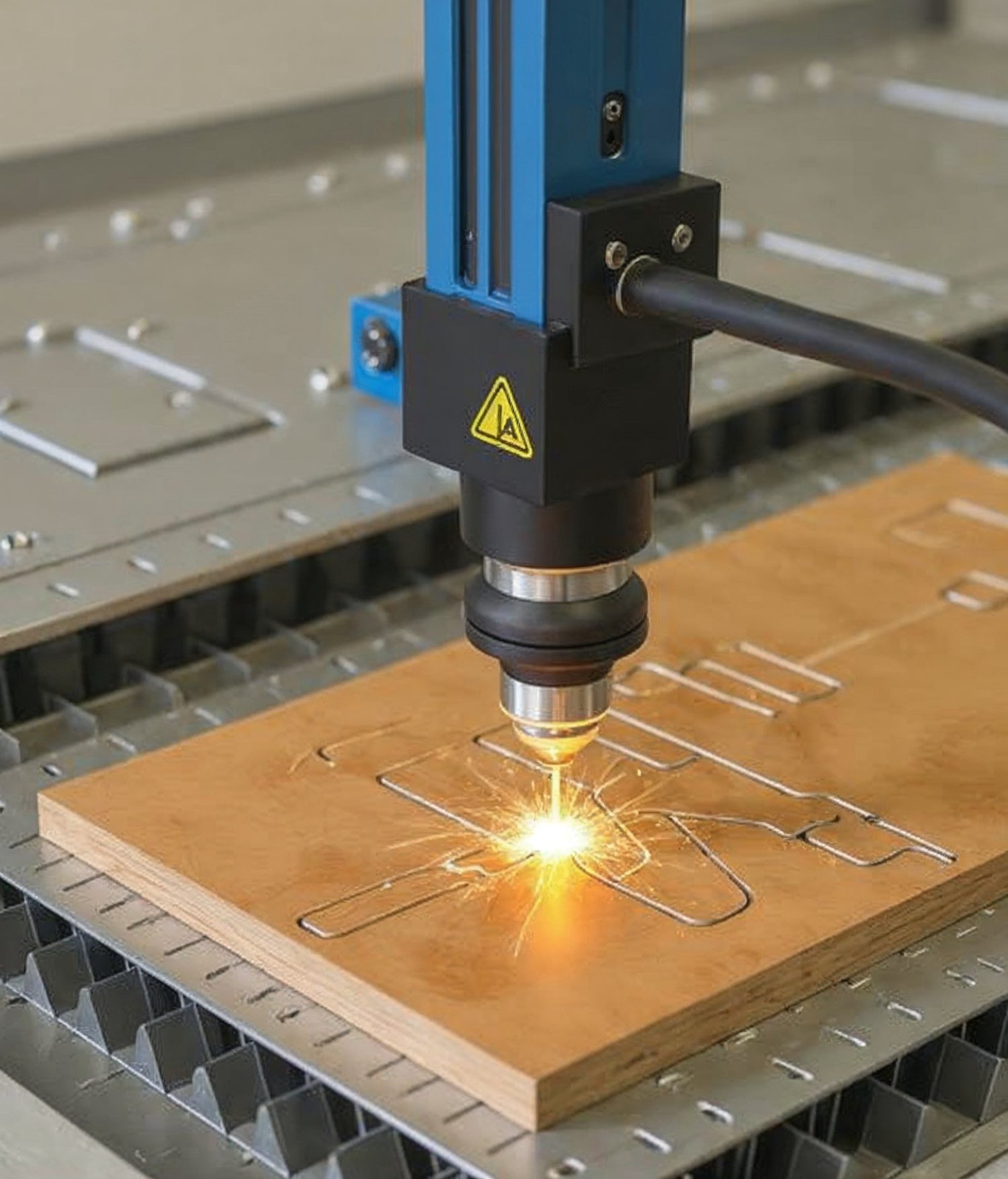 Laser cut machine