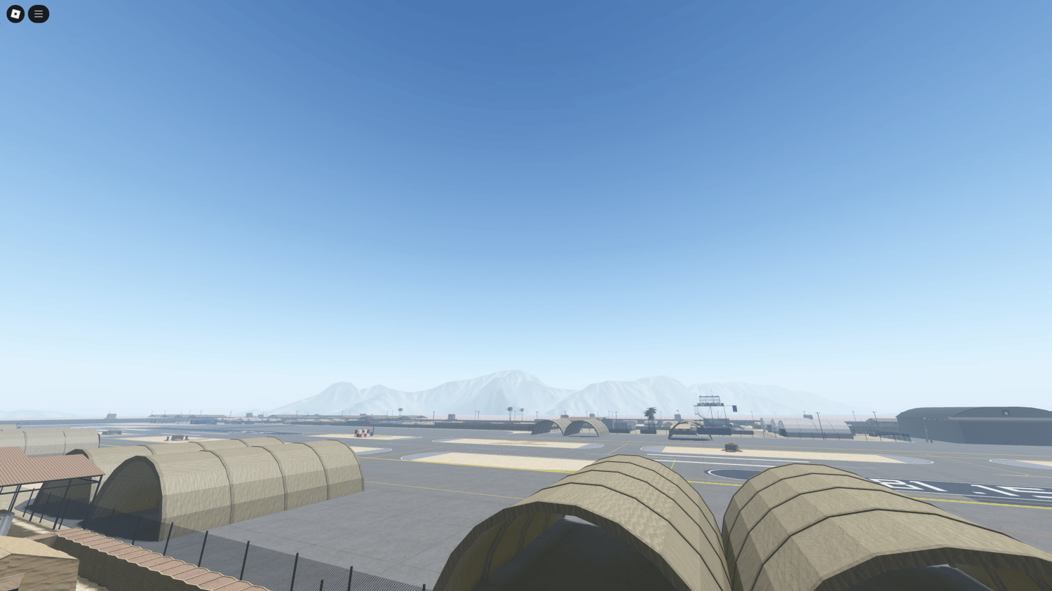 Roblox modern military base in Afghanistan setting