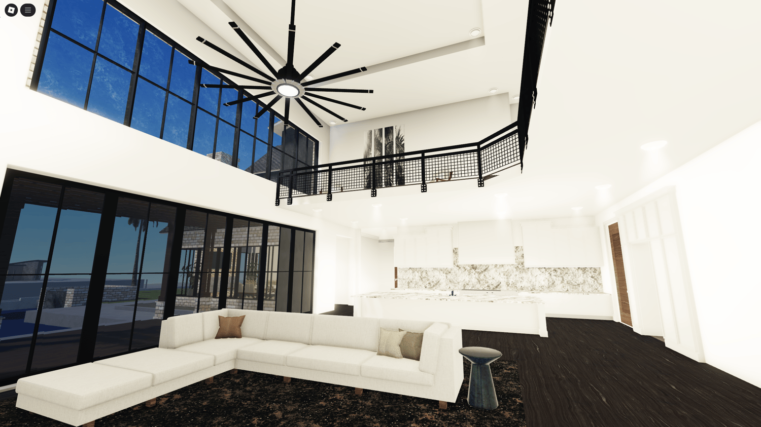 Optimized Roblox mansion build