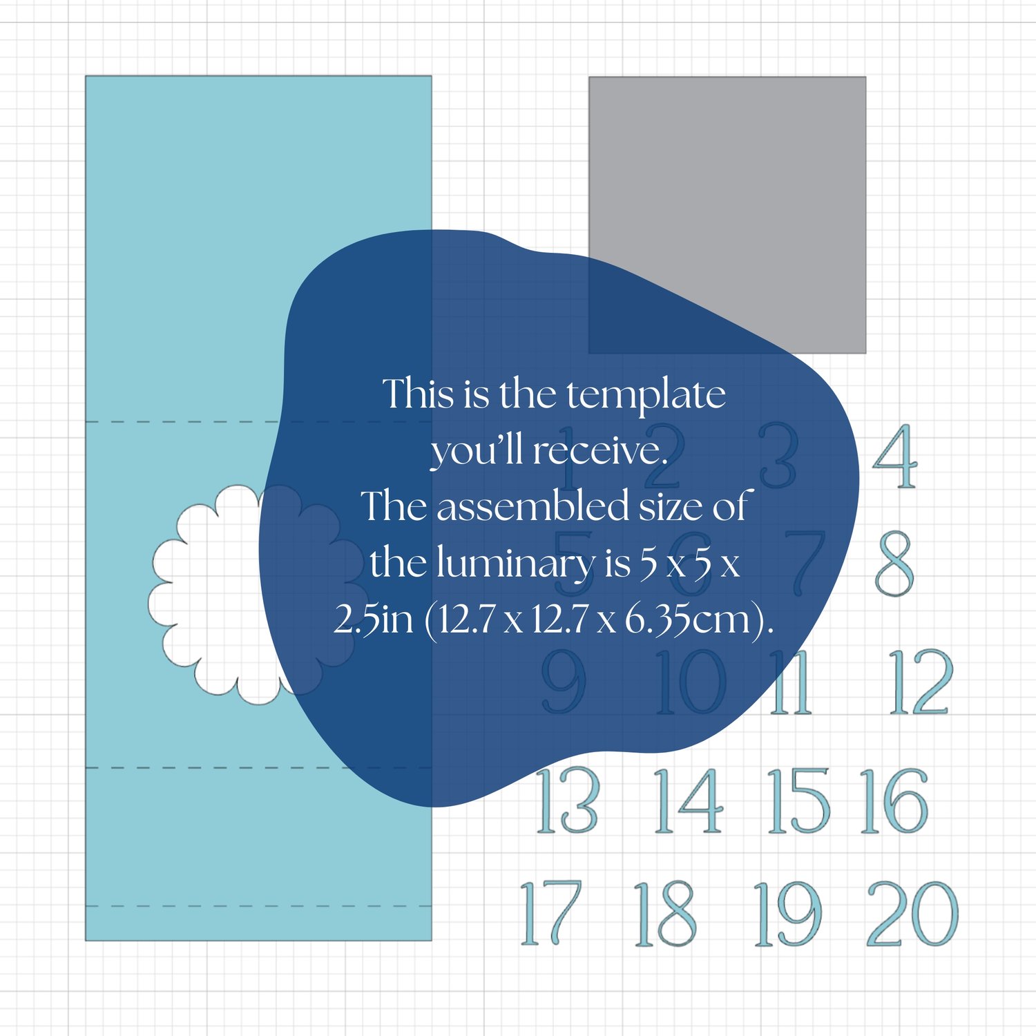 Easy Cricut Paper Table Number Luminaries for a Backyard Wedding