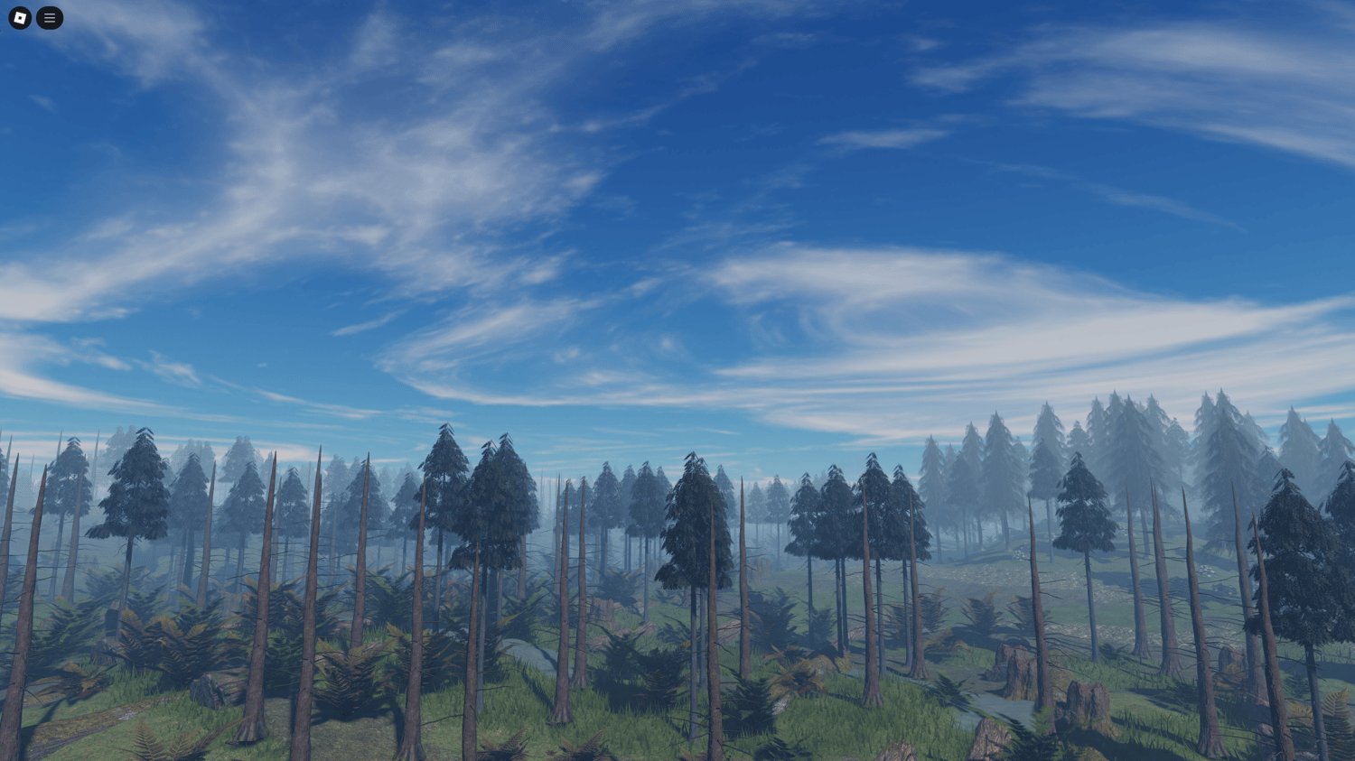 PBR textures and custom terrain for forest RPG game