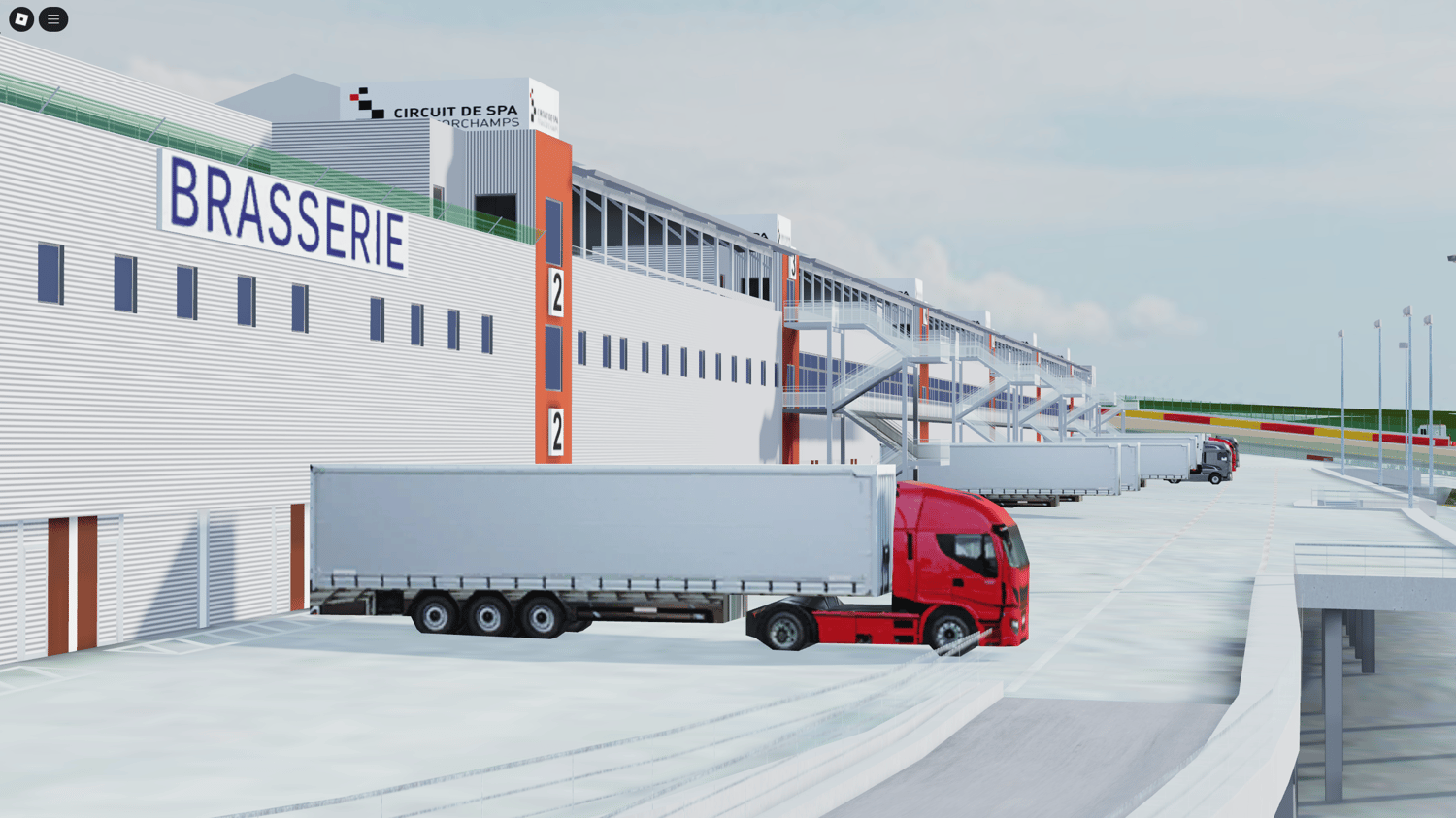 Realistic track turns and road materials in Roblox