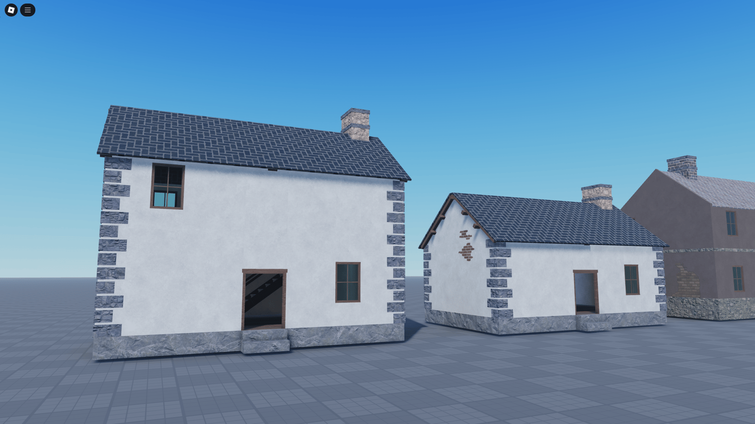 Roblox asset pack featuring tents and military props