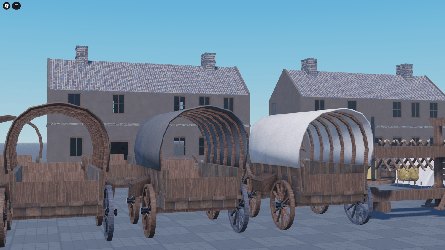 Historic Roblox architecture and buildings for war maps