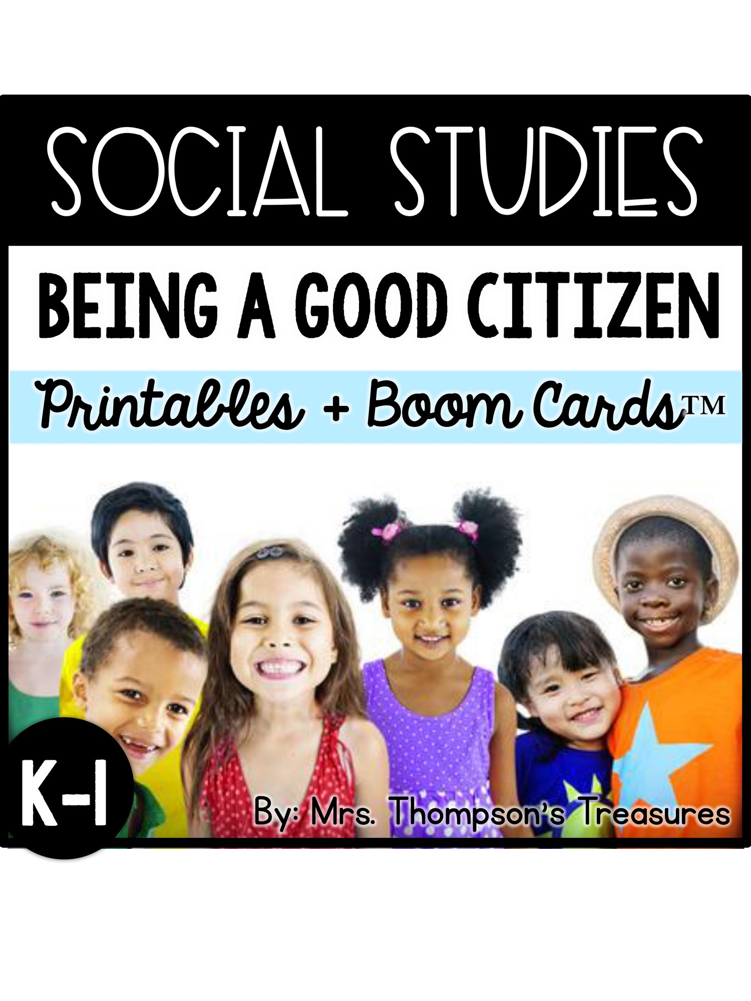 Being a Good Citizen + Boom Cards™ Distance Learning