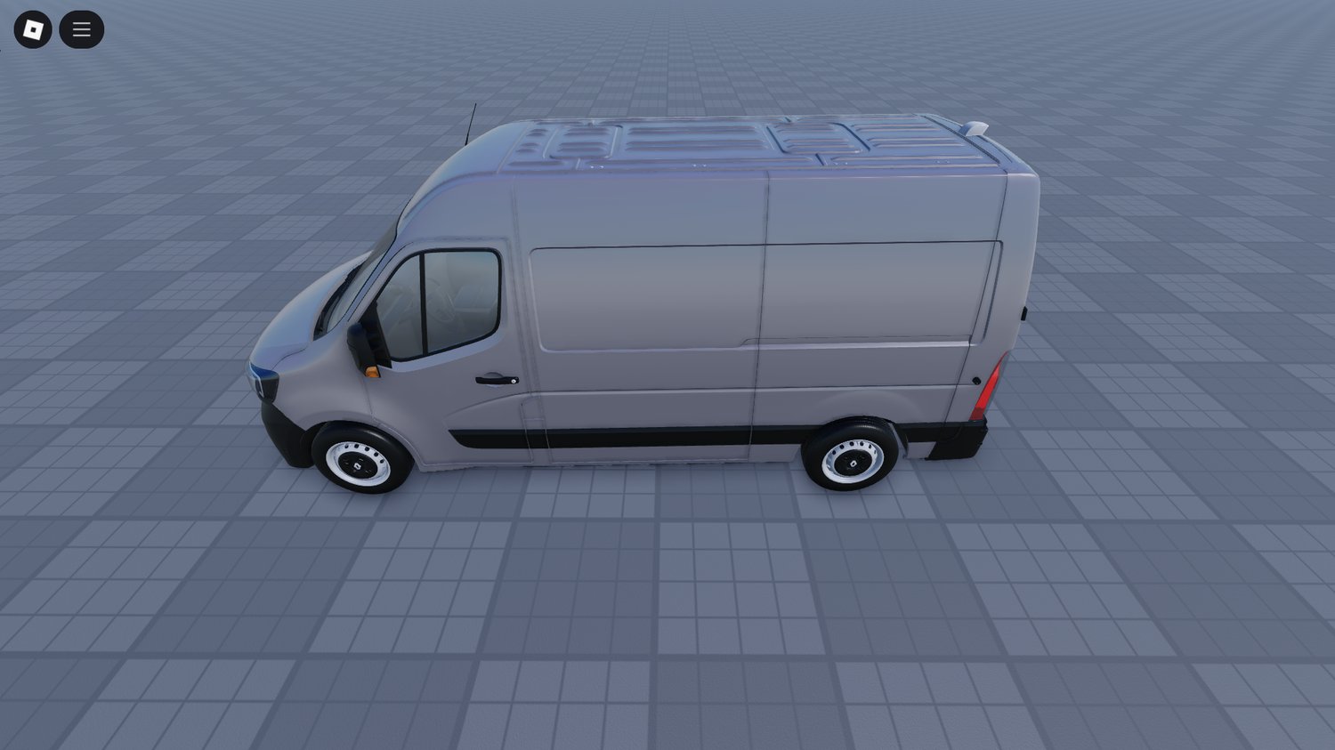 Renault Master L2H2 Panel Van 2020 front view Roblox
