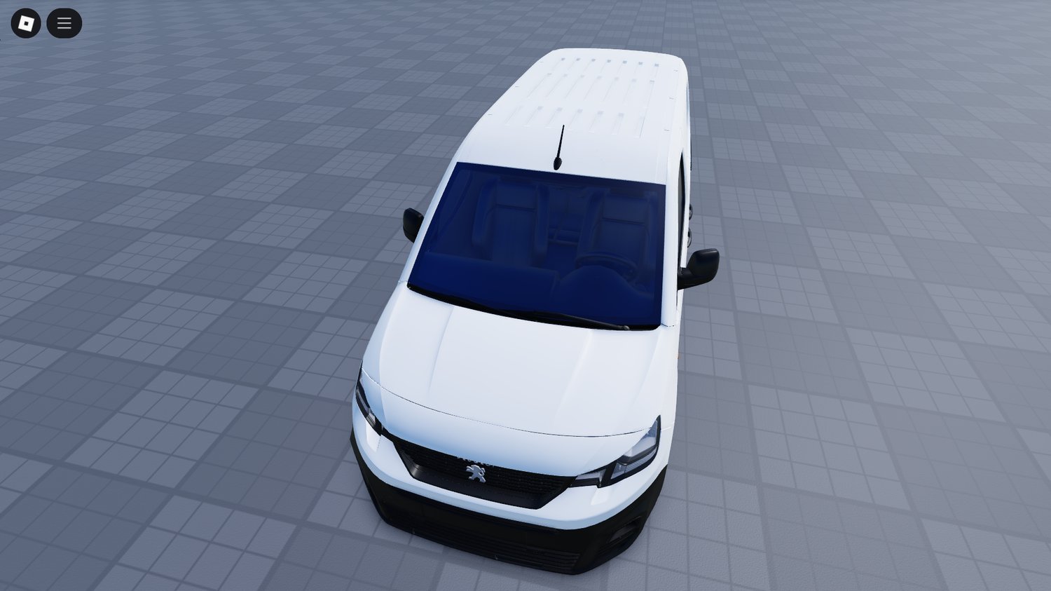 Rear angle showing Peugeot Partner cargo area