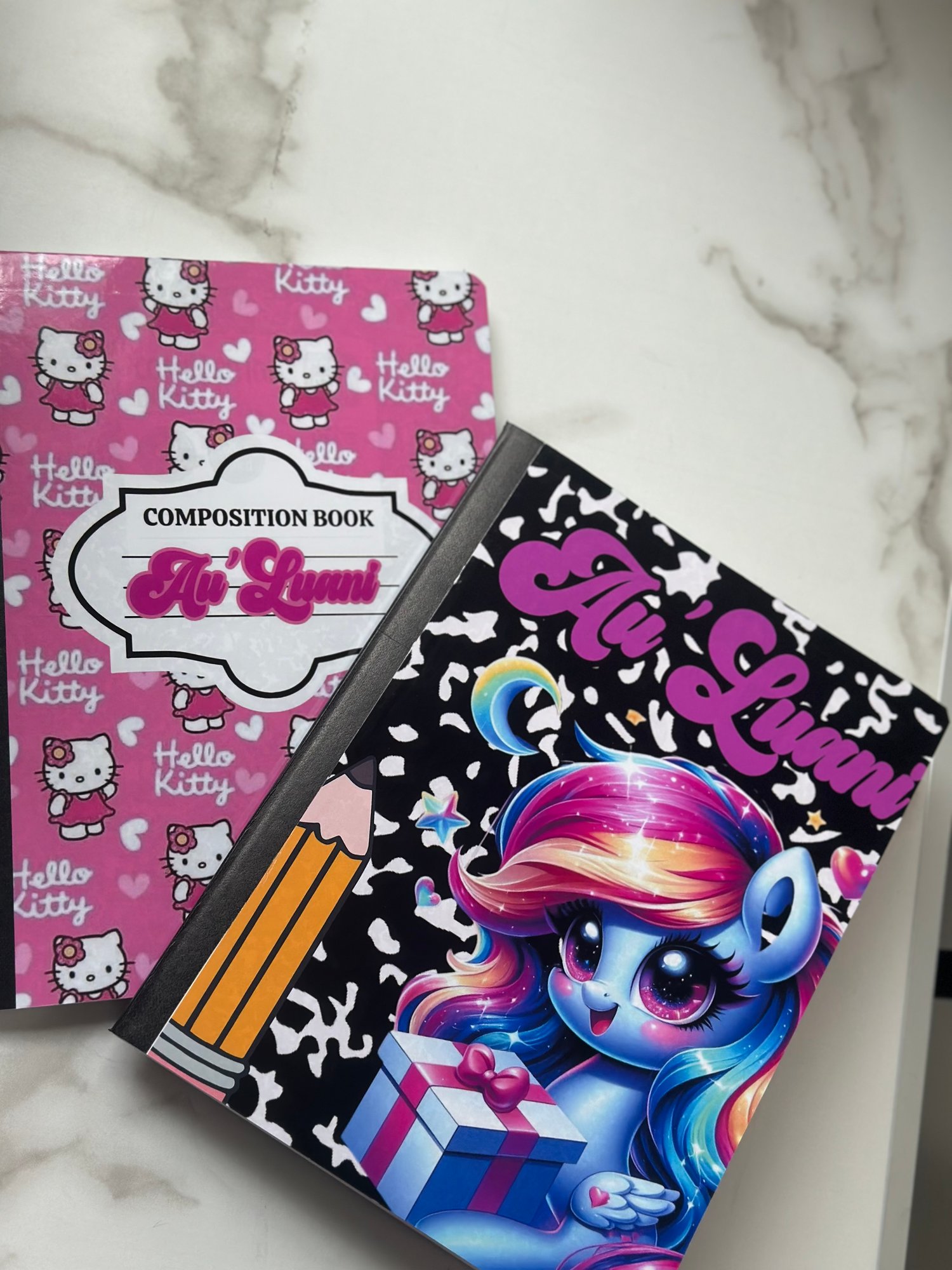 Custom Composition notebooks - Payhip