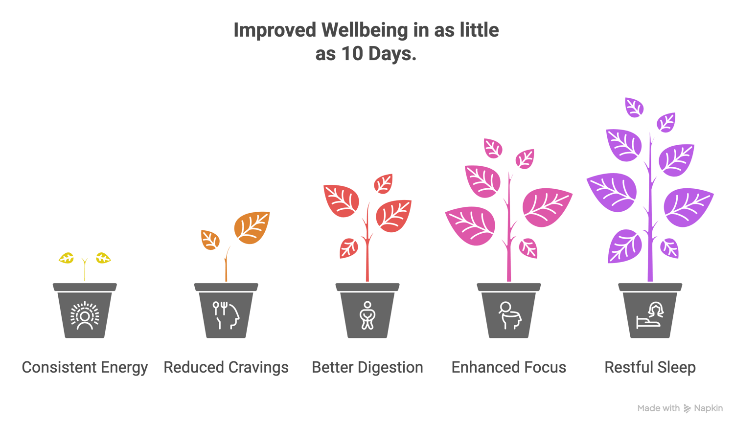 benefits of clean eating graphic