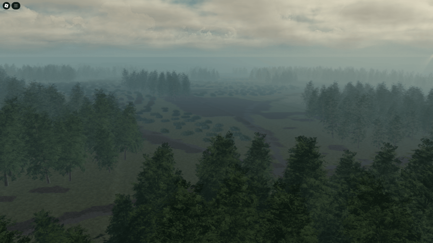 Pathways and hills in UK training plains