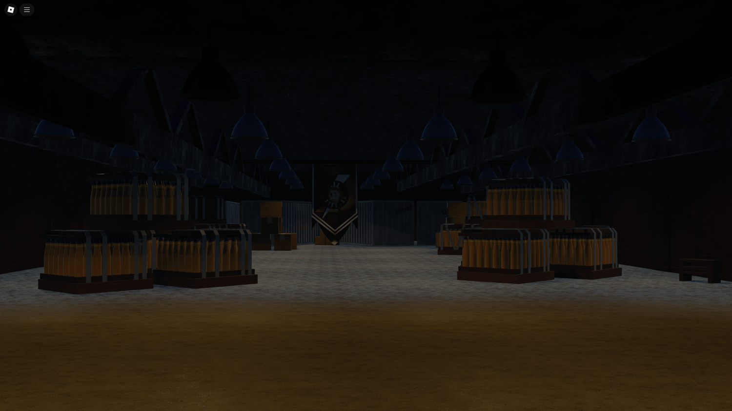 Tactical shooting zone with fences and containers