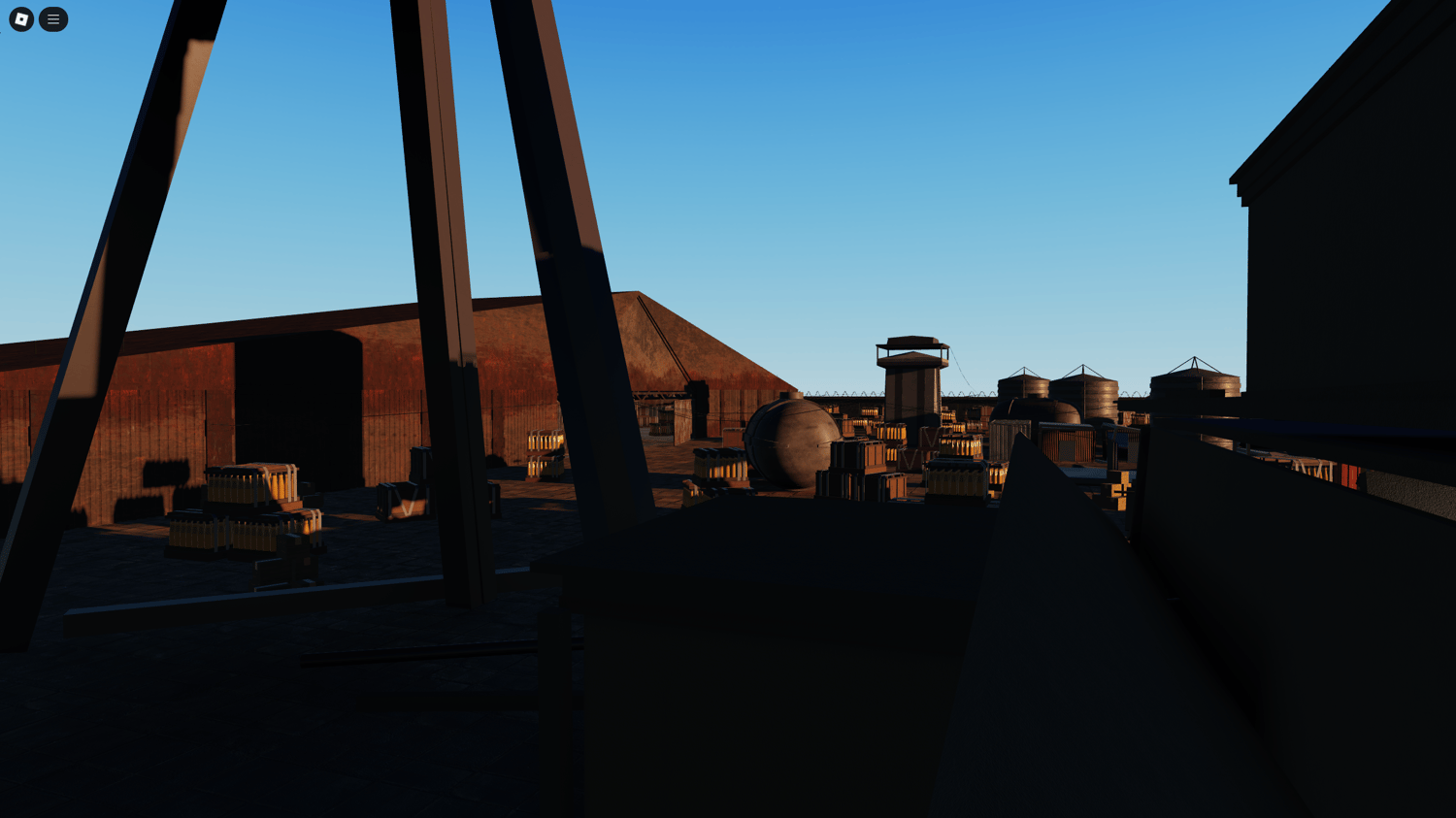 Desert-style Roblox map built for quick combat