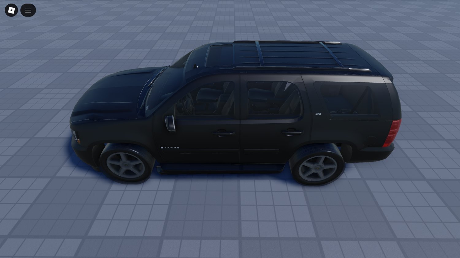 Chevrolet Tahoe LTZ 2008 front view in Roblox