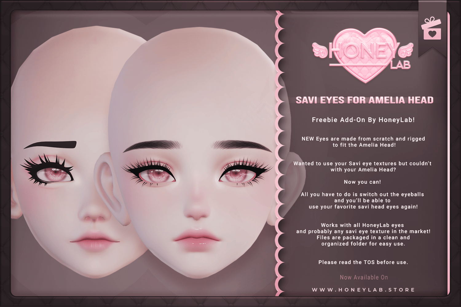 Savi Eyes For Amelia Head Add-On