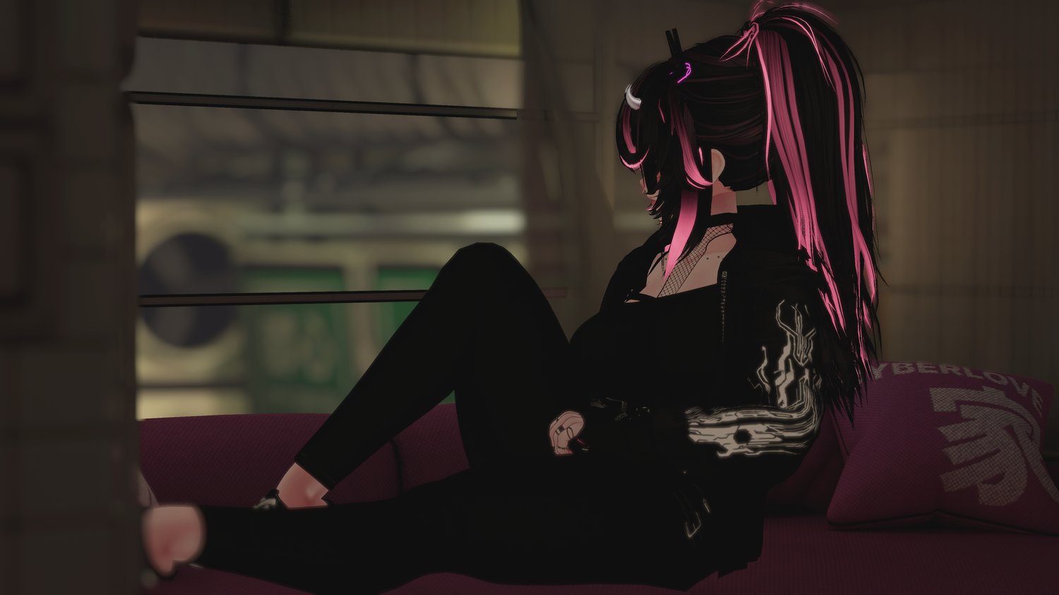 Tk in a windowsill