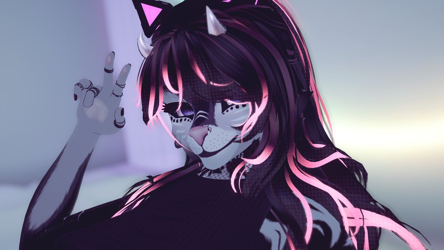 Furry tk selfie