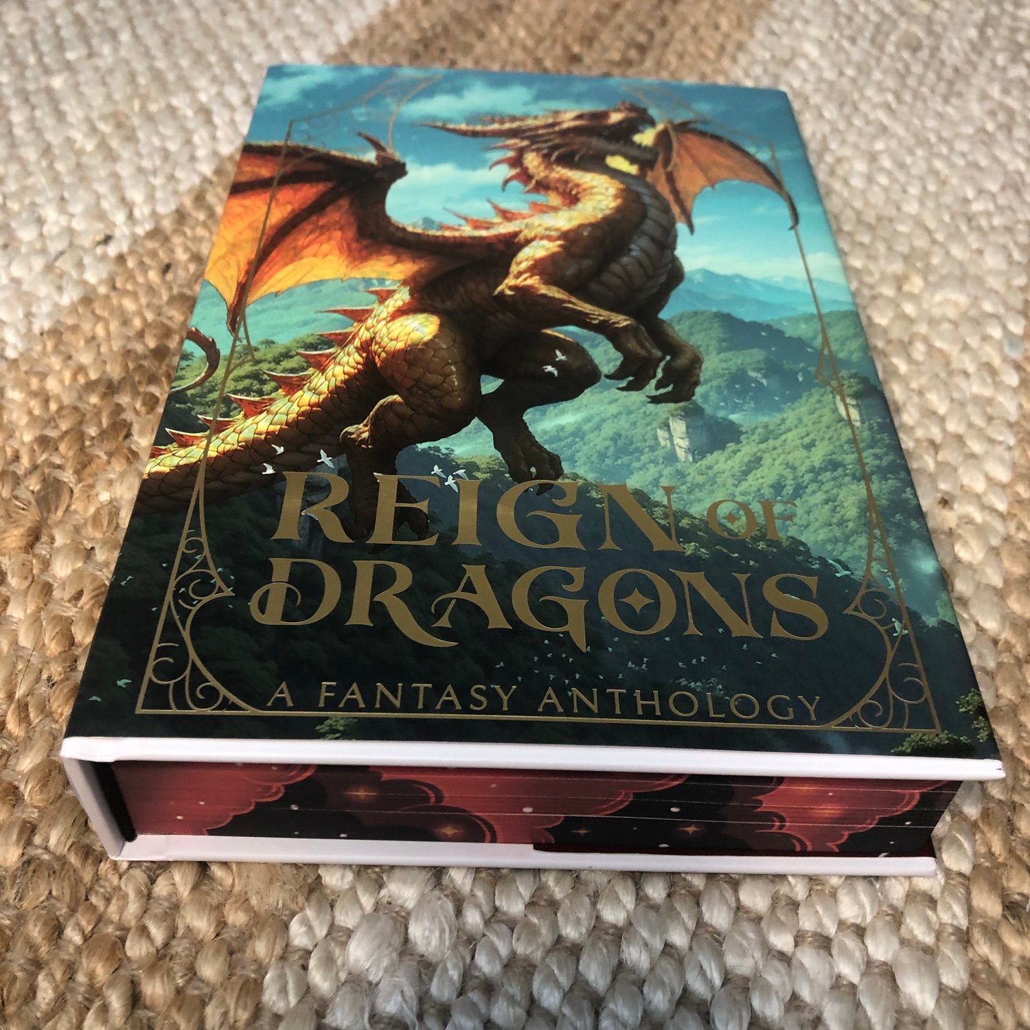 Reign of Dragons book featuring Todd McCaffrey, Jasmine Young, Richard Fierce, Eileen Mueller, Rocco Levitas, RM Krogman, Robert Zangari, Helen Garraway