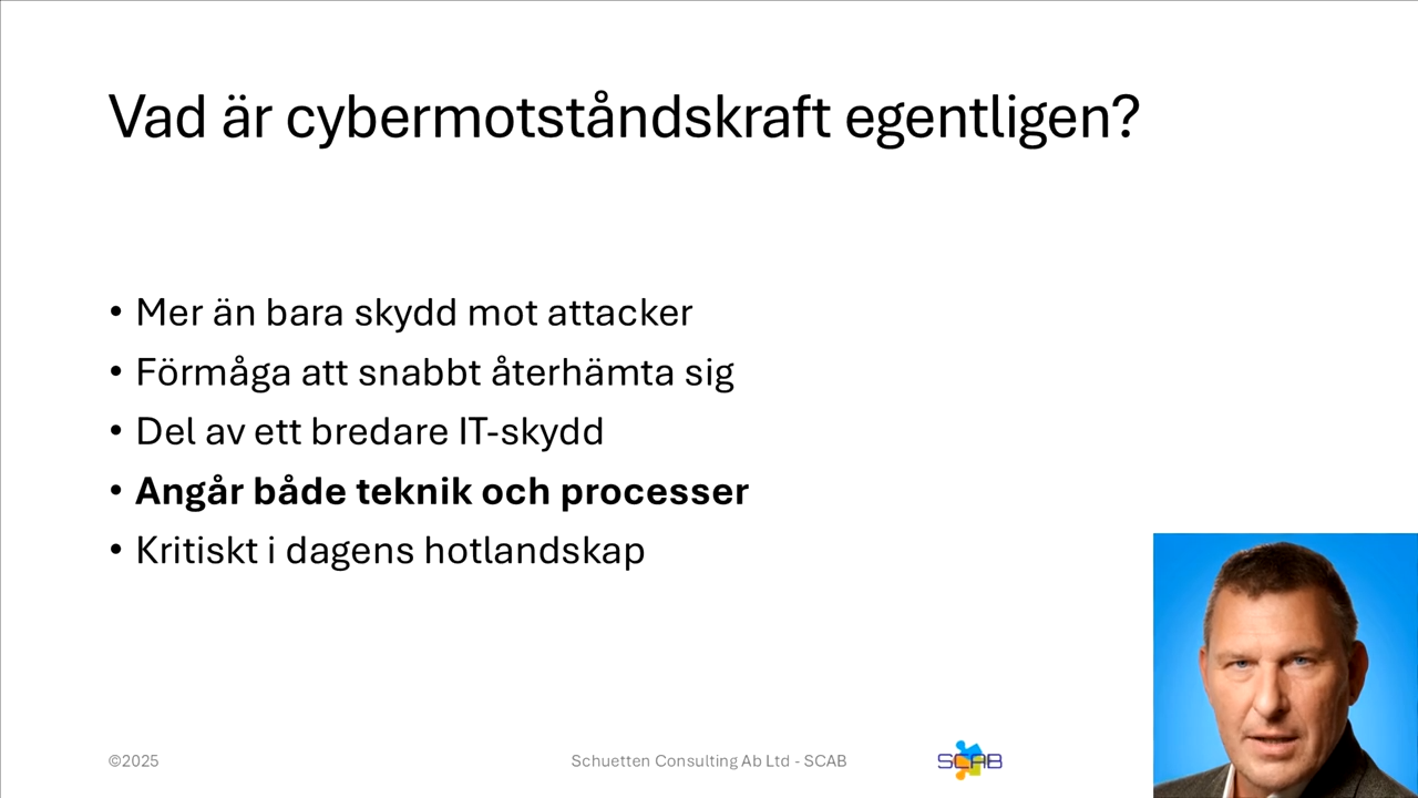 Exempelbild om vad är cybermotståndskraft?
