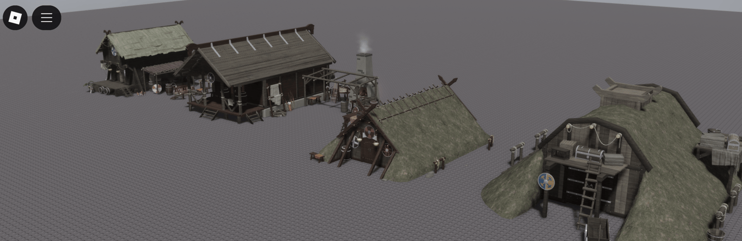 Small Viking Hamlets - Building Pack - Payhip