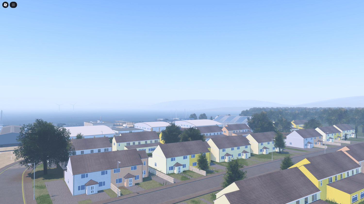 Roblox UK Poole naval base and sea area