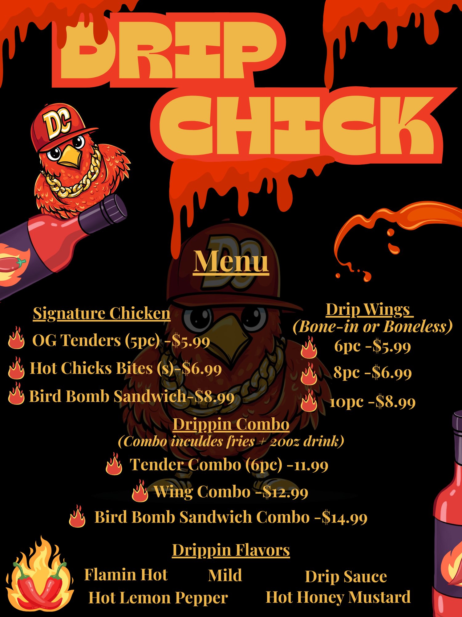 Menu Flyer - Payhip