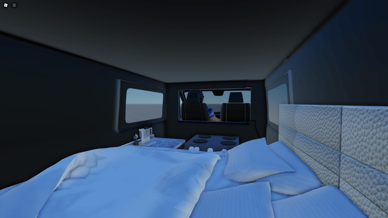 Rear cargo area of Peugeot Boxer 2020