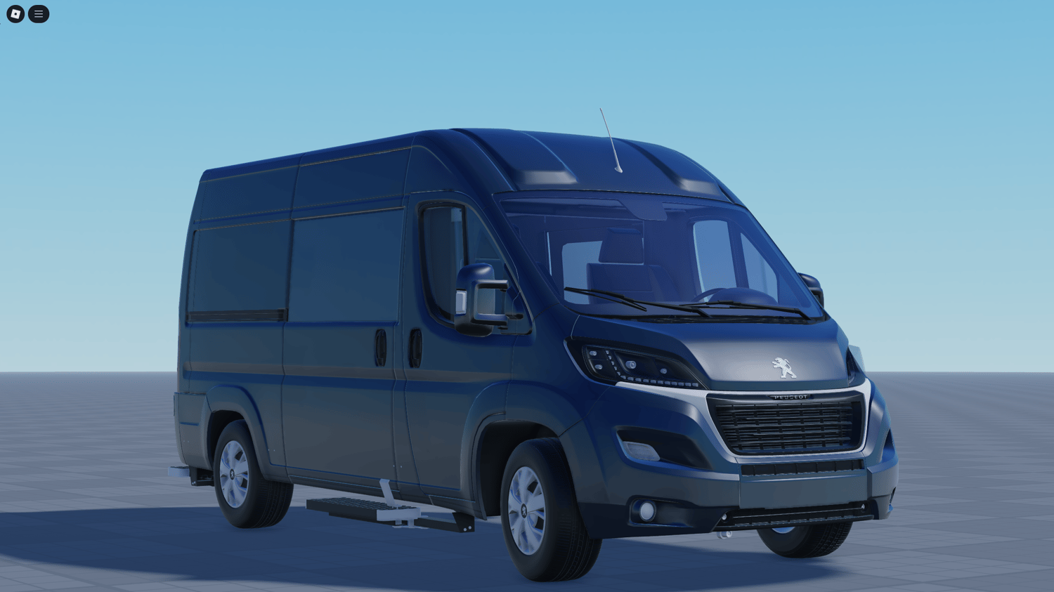 Roblox French commercial van 2020