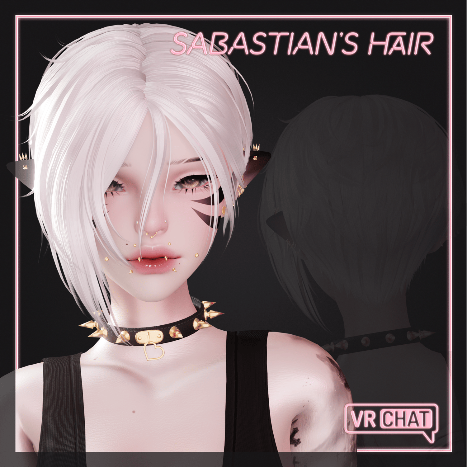 Sabastian's Hair for VRChat