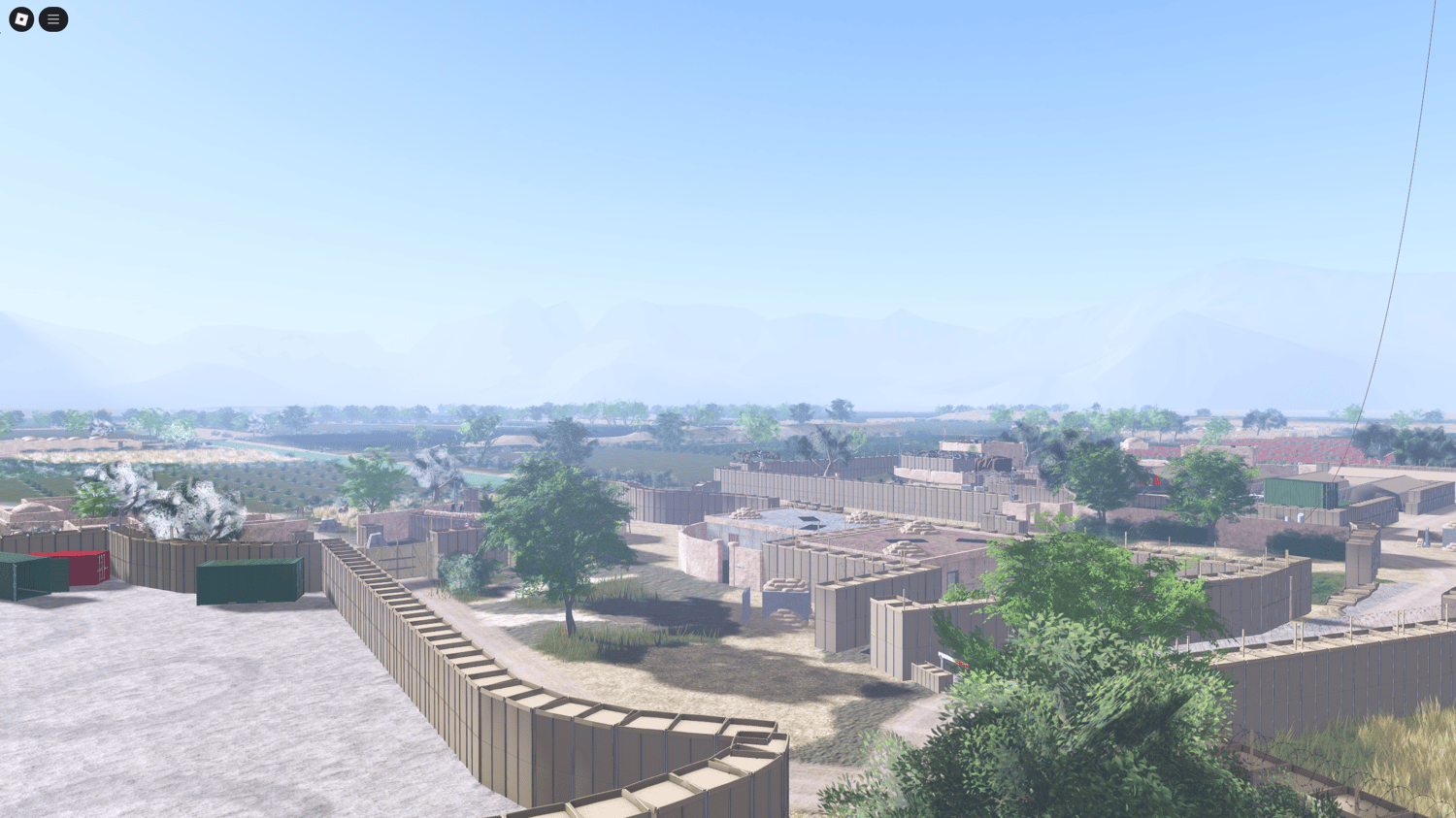 Bridge over Helmand river connecting two battle zones