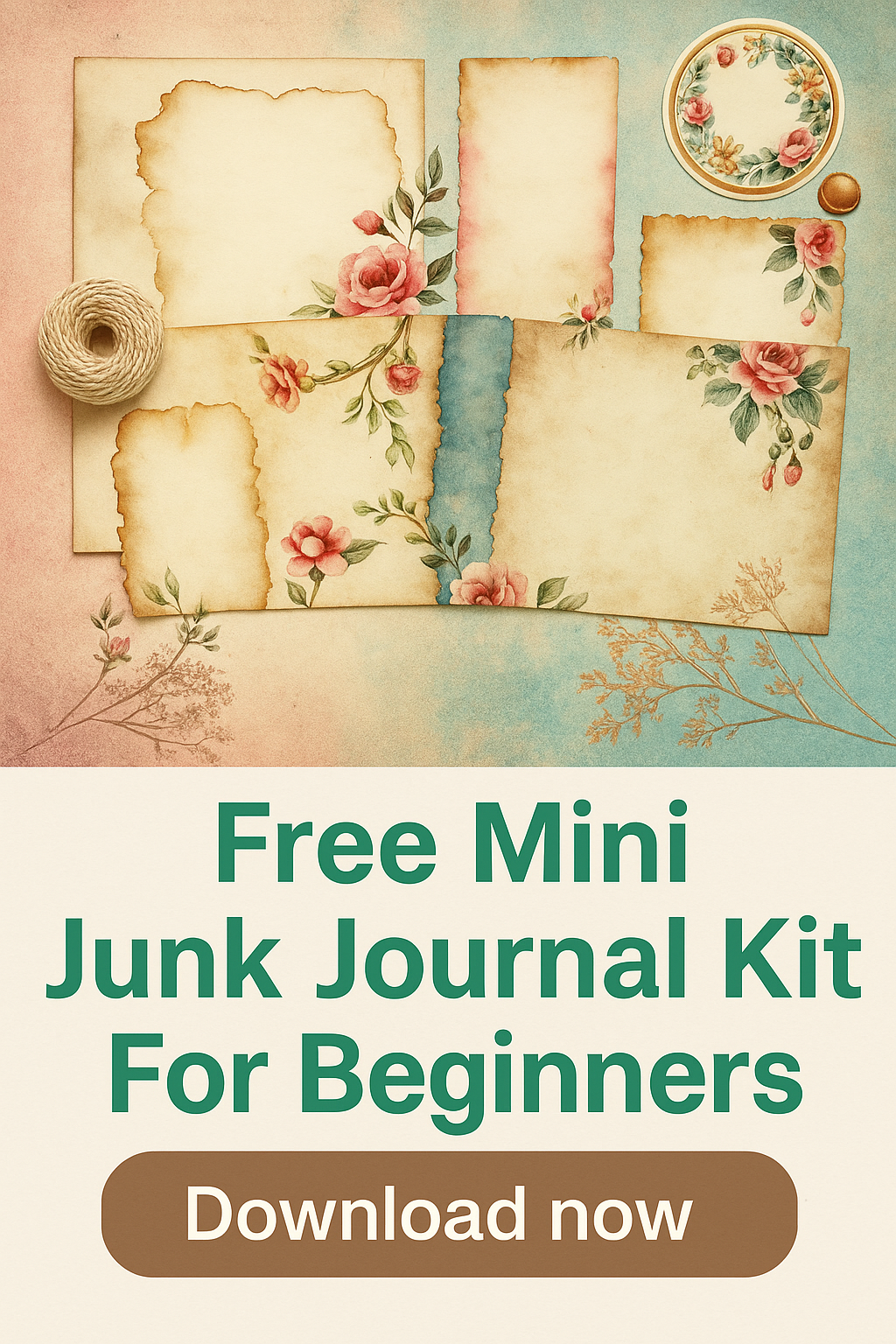 FREE Mini Junk Journal Kit For Beginners - Payhip