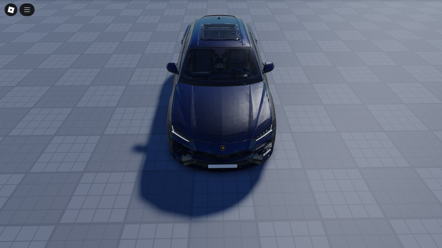 Side profile with doors open
