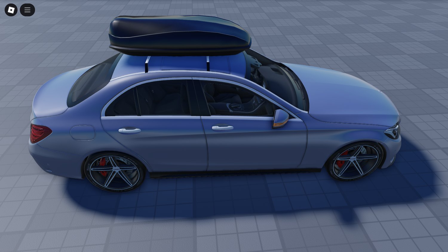 Mercedes-Benz C250 2015 front view in Roblox