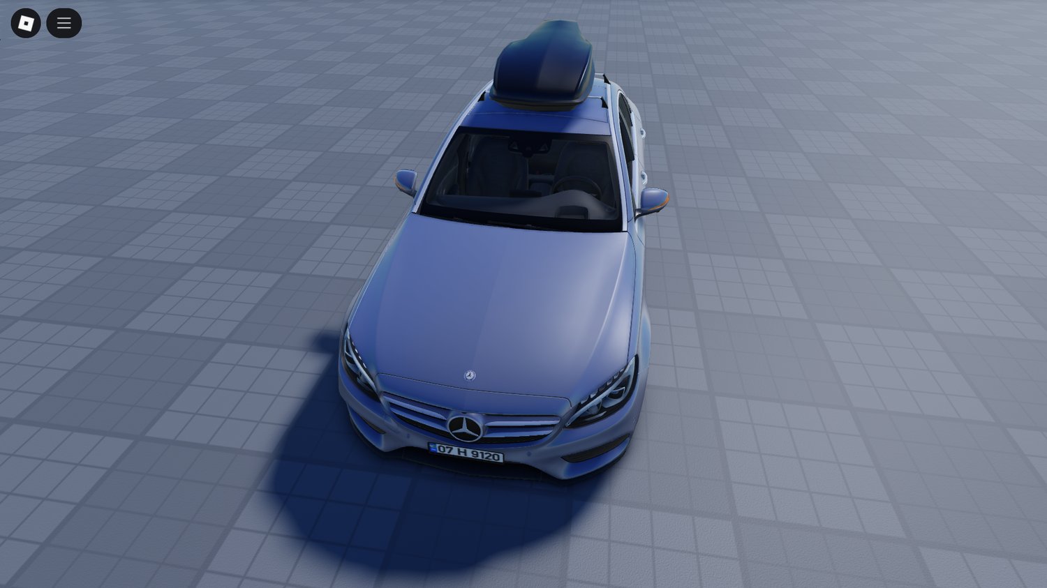 Side view with driver door open