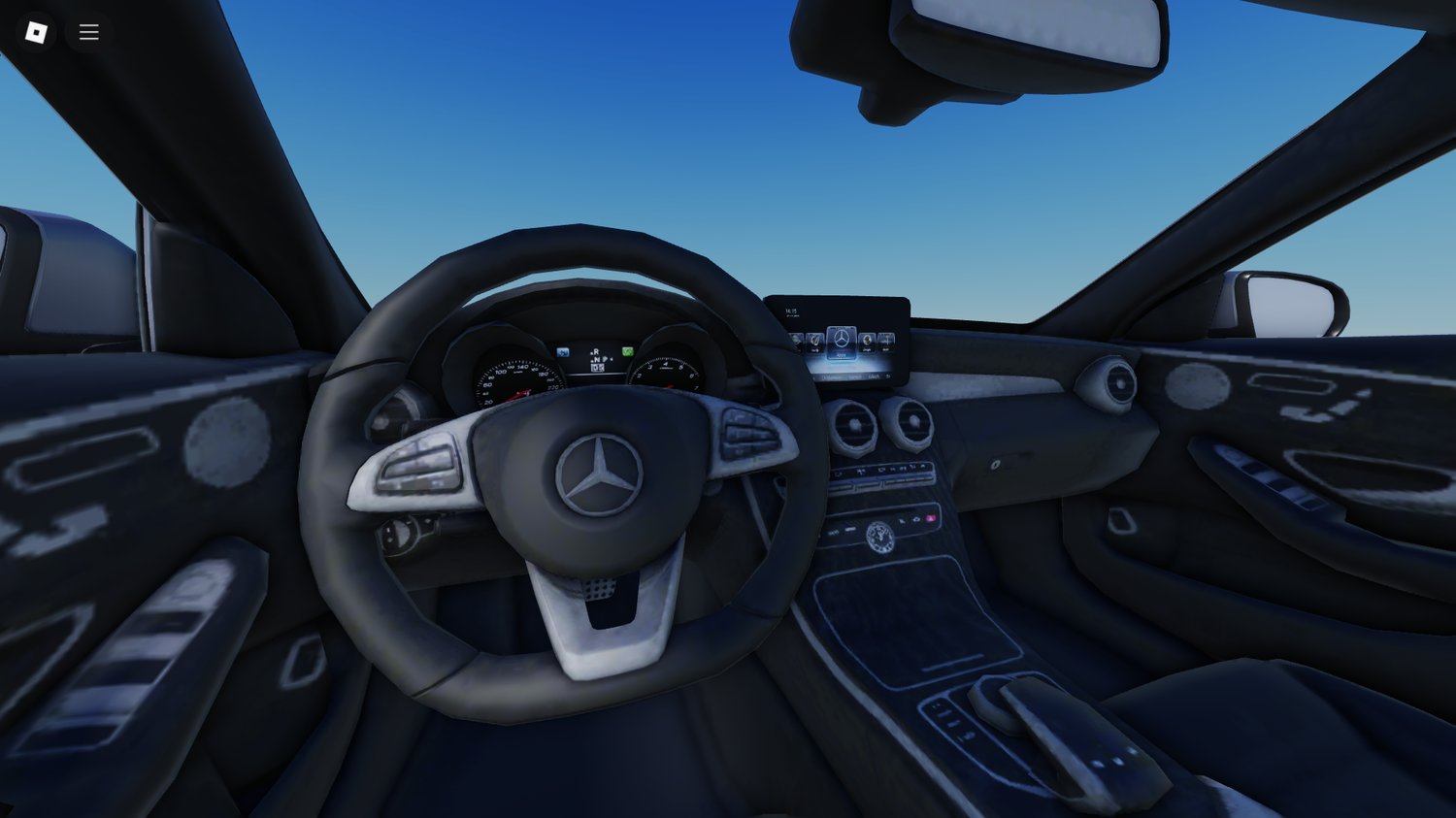 Detailed interior cabin of the C250