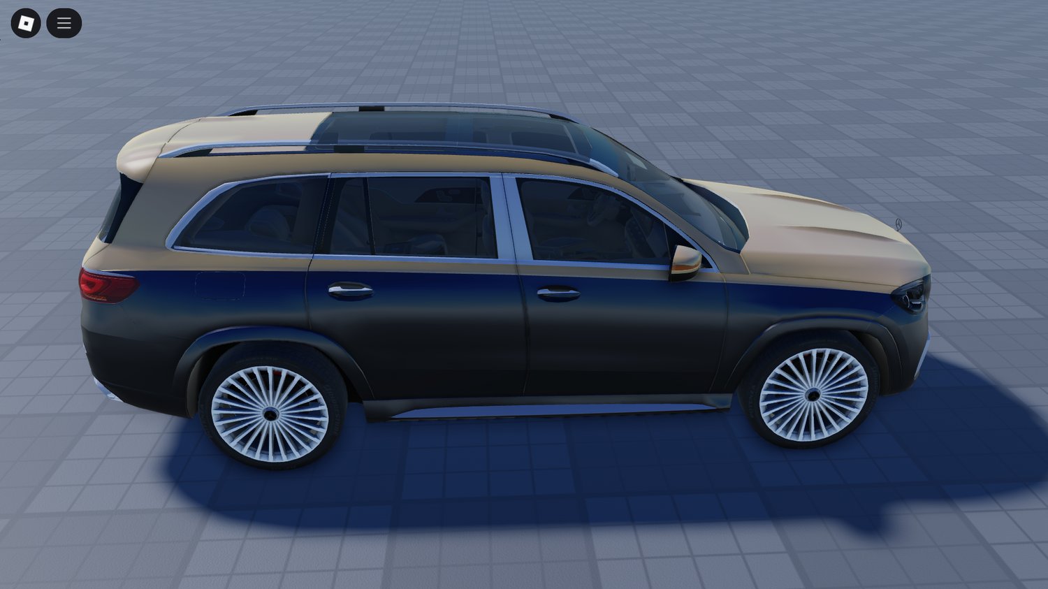 Mercedes GLS600 Maybach front view in Roblox