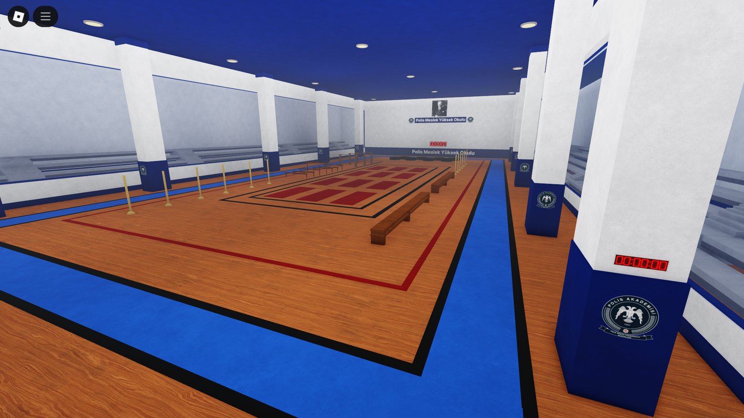 Main view of PMYO Turkish training facility in Roblox