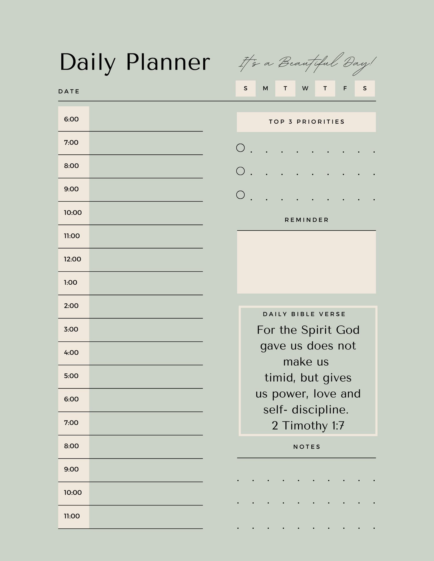 Organize your life and nurture your spirit with our Daily Bible Verse digital download planner.     Enjoy reading verses that will bring about your best day! Designed to inspire and motivate. Use on a tablet or print out pages for daily use.    30 Differe