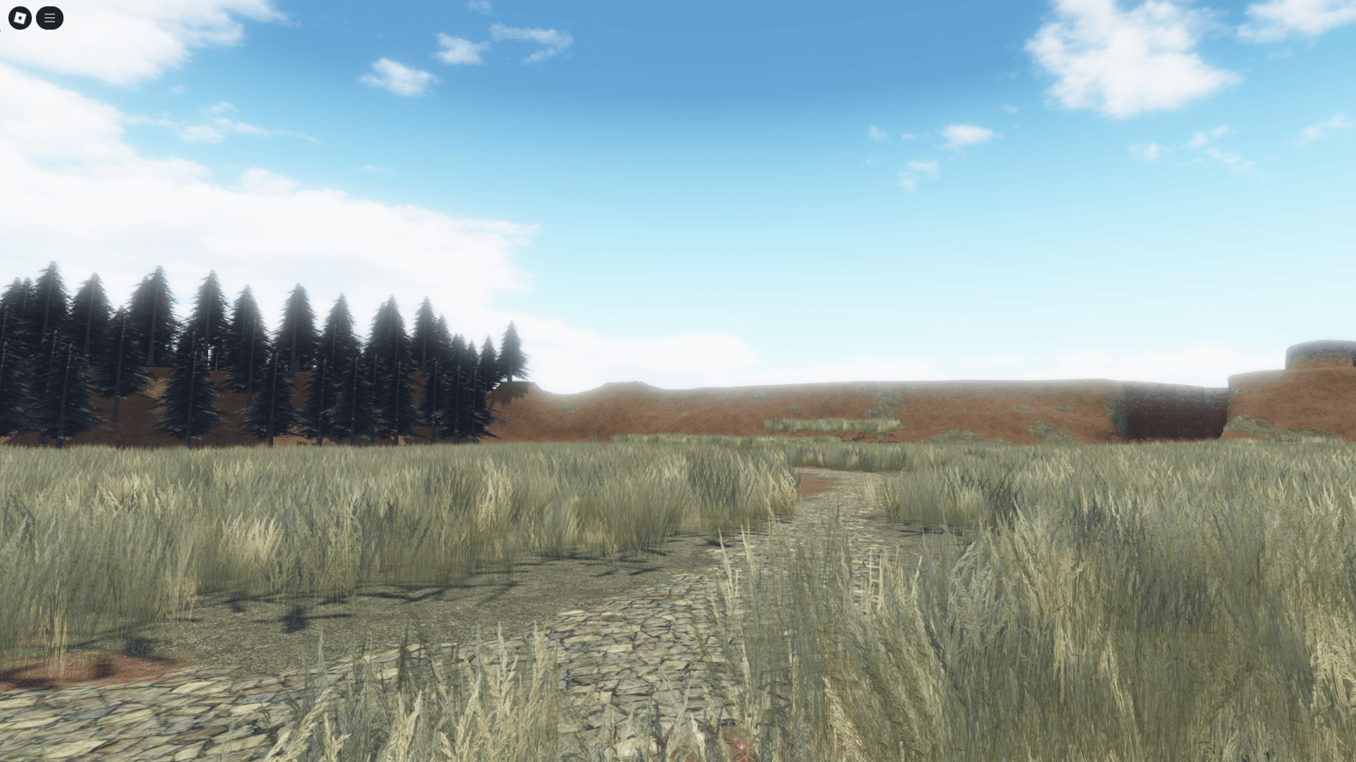 Multi-biome map layout for Roblox fantasy world creation