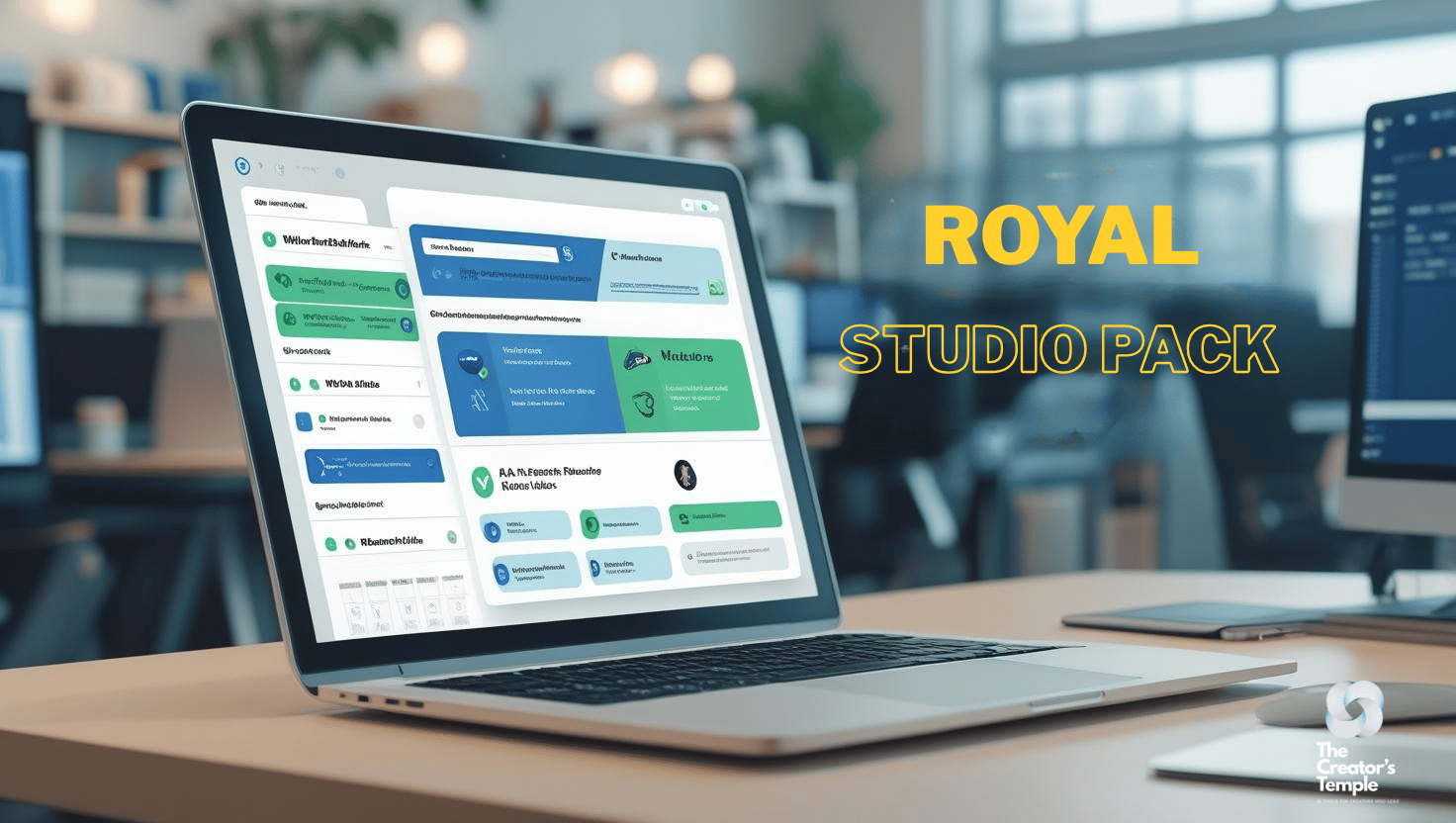 Copertă ROYAL AI Pack – Automatizare enterprise marca the creators temple