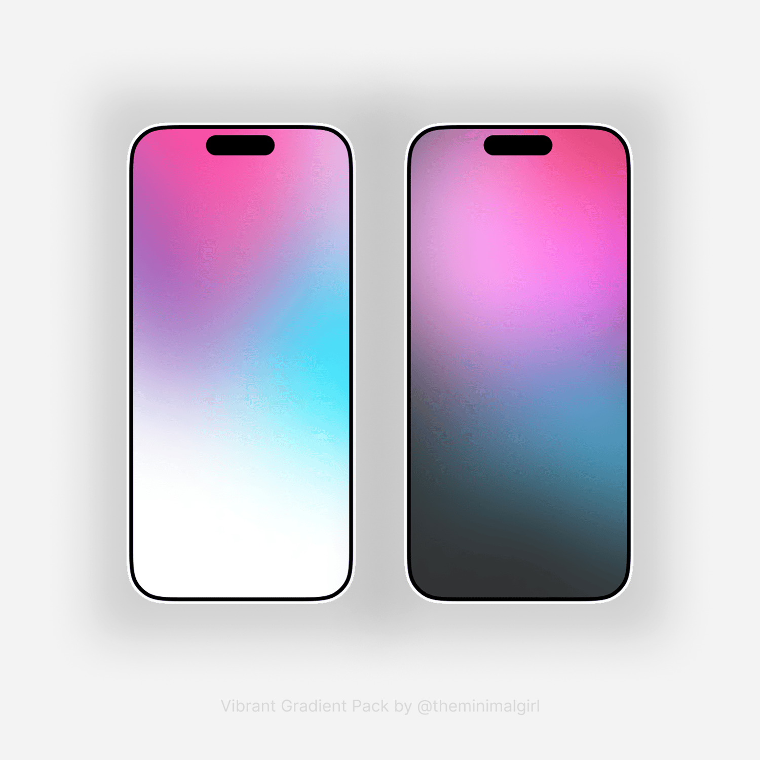 Vibrant Gradient #1 Wallpaper Pack - Payhip