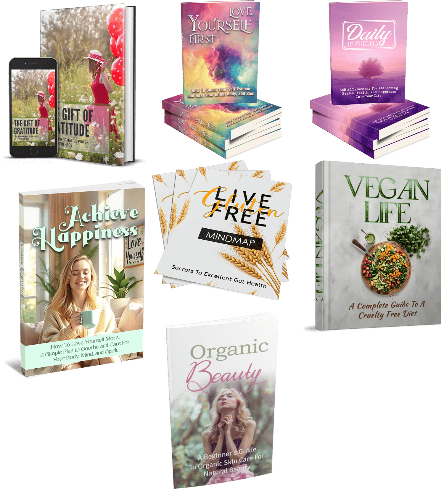 This Bundle Includes All the information you could ever need to enable deep calmness and nourishment to your body, mind and soul.