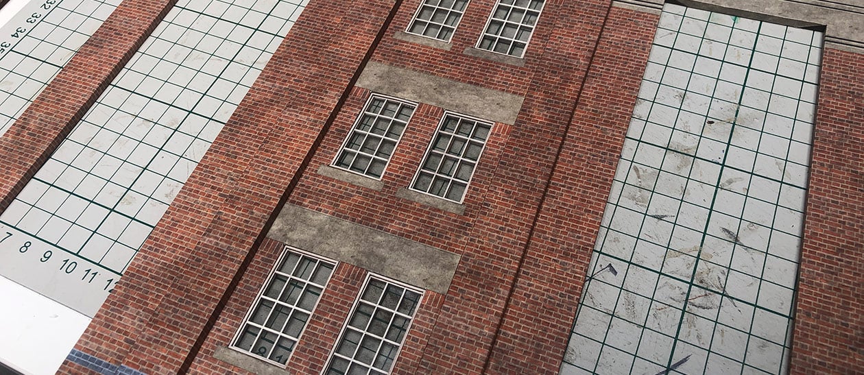 Printable brick papers for model making