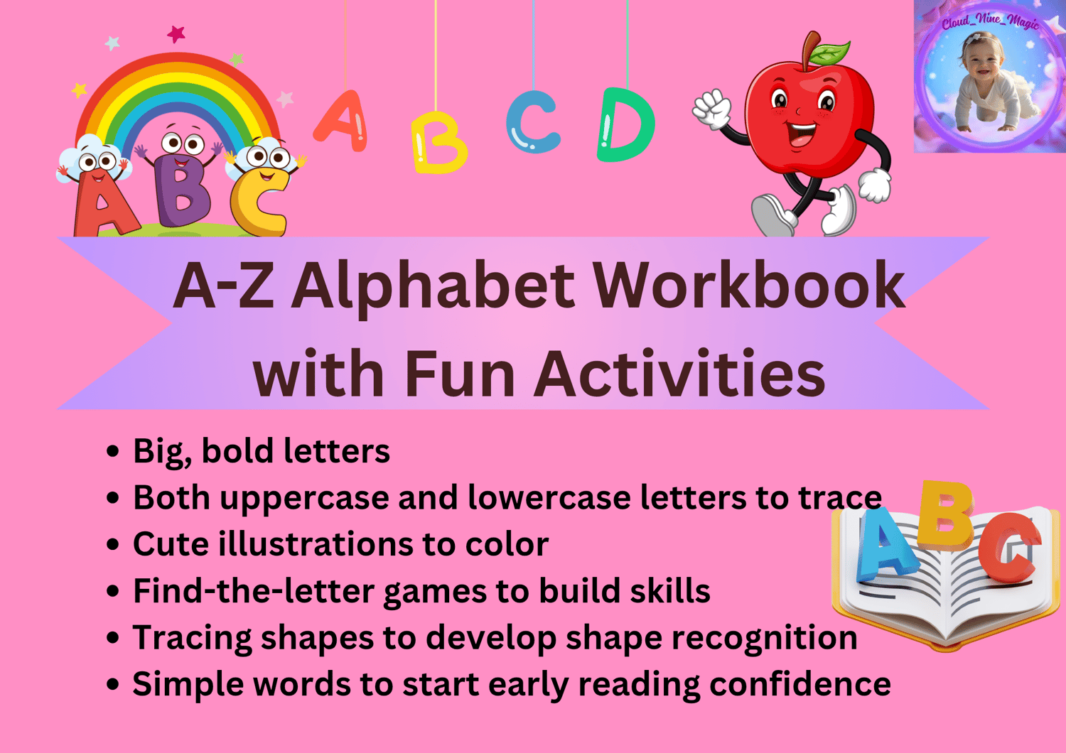 A-Z Alphabet workbook