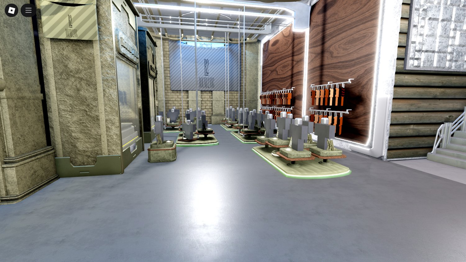 Second floor interior with VIP layout