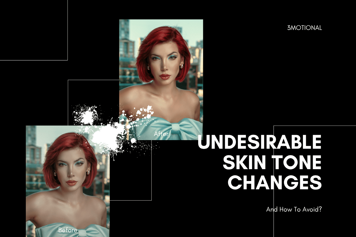 Split photo showing a side-by-side comparison of an over-saturated, overexposed image versus a properly color-graded photo in Lightroom, with text overlay reading ‘4 Common Lightroom Grading Mistakes to Avoid’