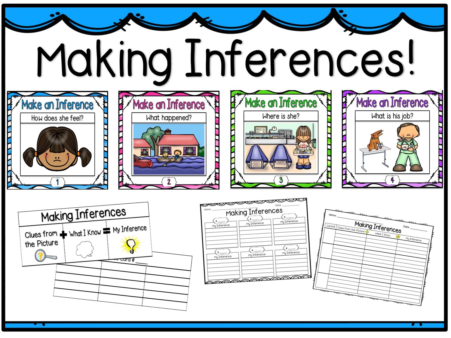 Make an Inference Picture Cards!
