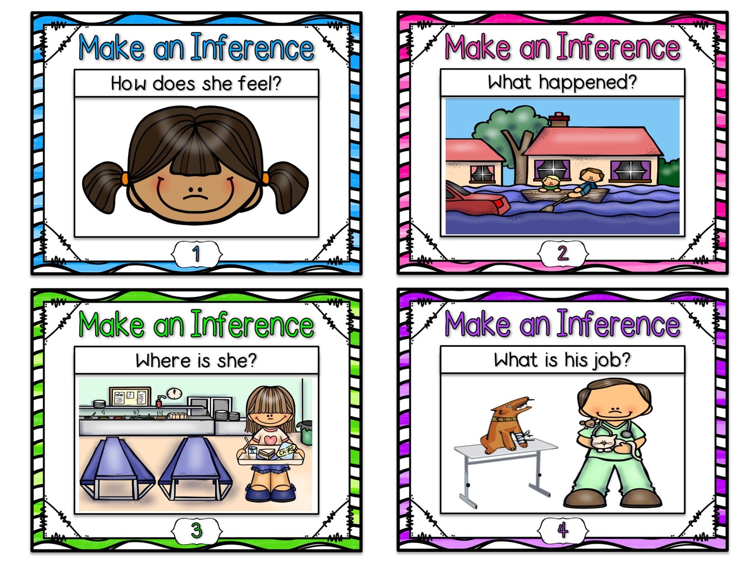 Make an Inference Picture Cards!