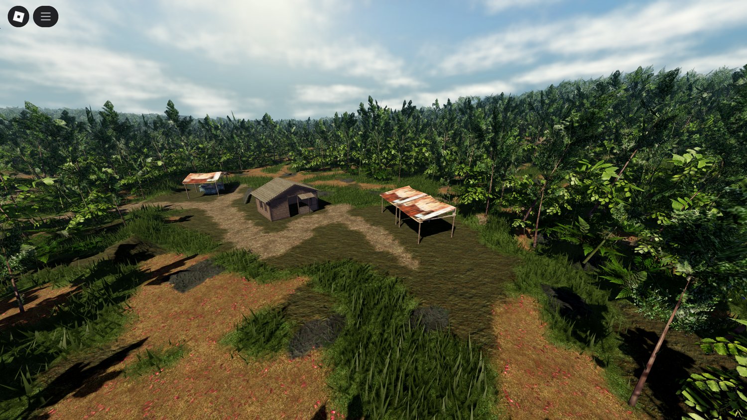 Roblox RP map set in Vietnamese forest – ideal for guerrilla warfare scenarios